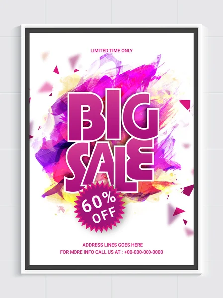 Big Sale Flyer or Banner.