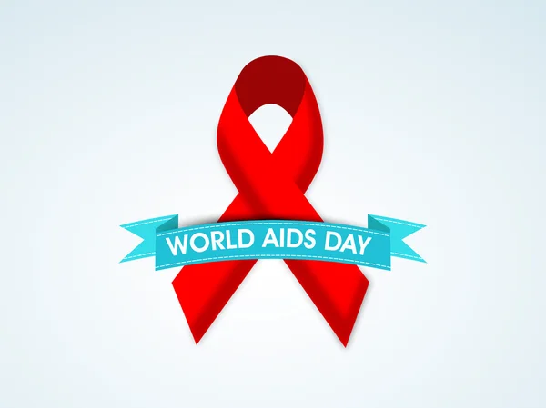 Poster or banner design for World Aids Day.
