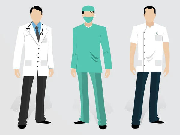 Set of Medical characters.