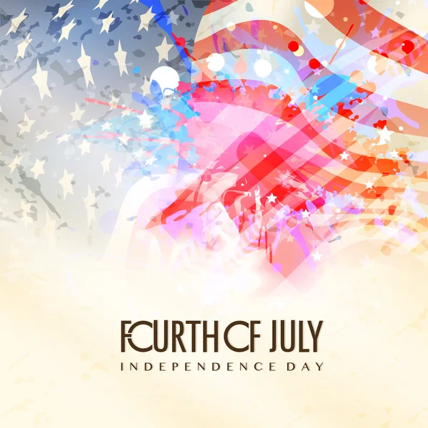 American Independence Day celebration background.
