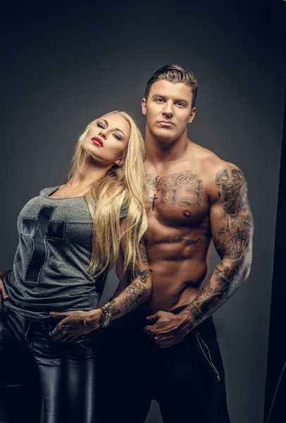 Awesome fitness couple.