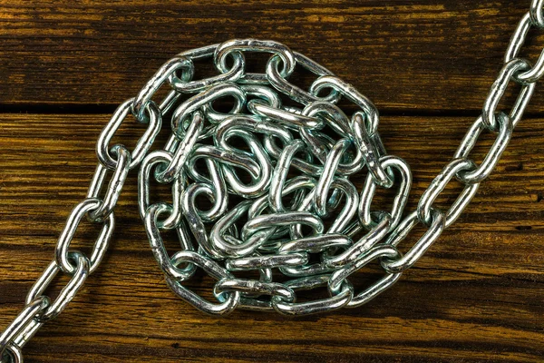 Steel chromeplated chain