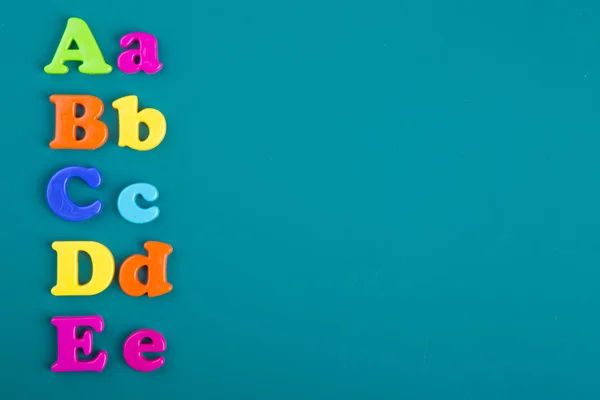 Frame of Colorful alphabet