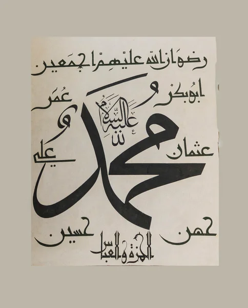 Name of Prophet Mohammed (Peace be upon him)