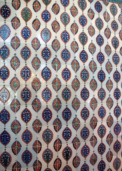 Intricate Iznik mosaic tile work