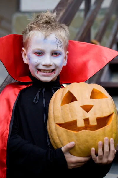 Little boy in fairy costume