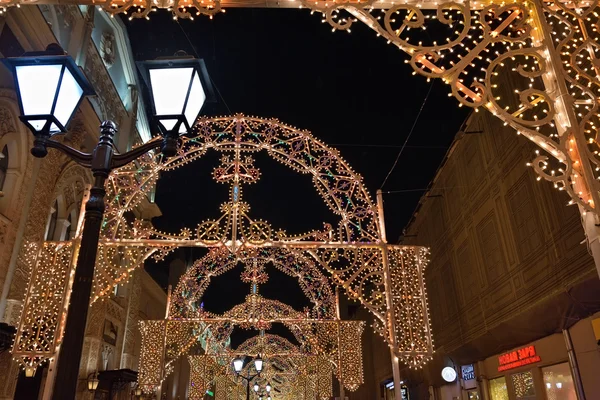 Moscow winter christmas decoration, Russia