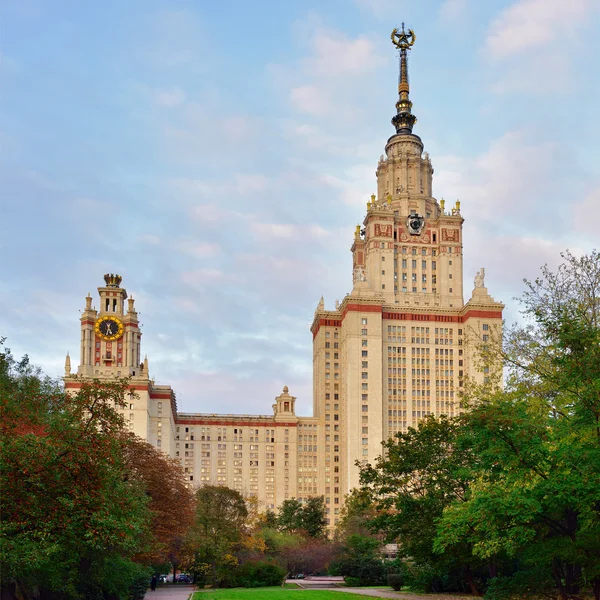 Main building of Moscow State University, Moscow, Russia
