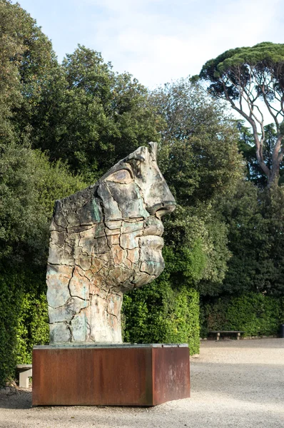 Modern sculpture in Boboli Gardens
