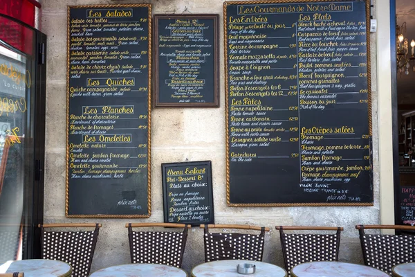 Typical french restaurant