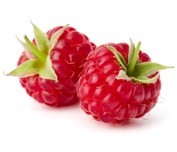 Ripe fresh raspberries