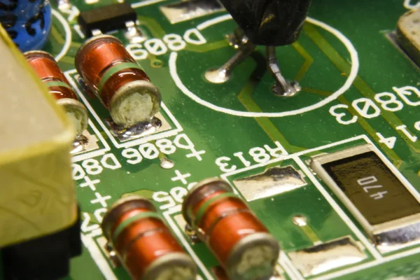 Circuit board four transistors 2
