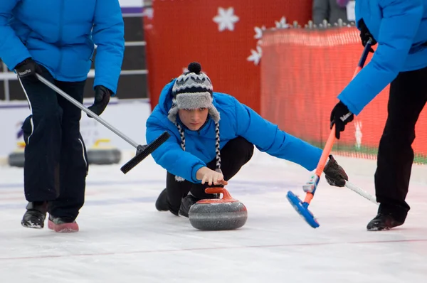 Curling player Pavel Mishin