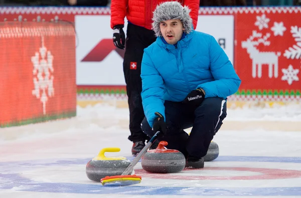 Curling player Vasiliy Telezhkin
