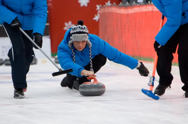Curling player Pavel Mishin