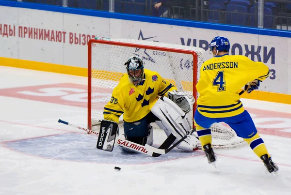 P. Andersson (4) and A. Lilljebjorn (30)