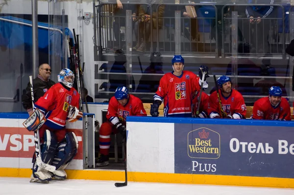 Czech team bench