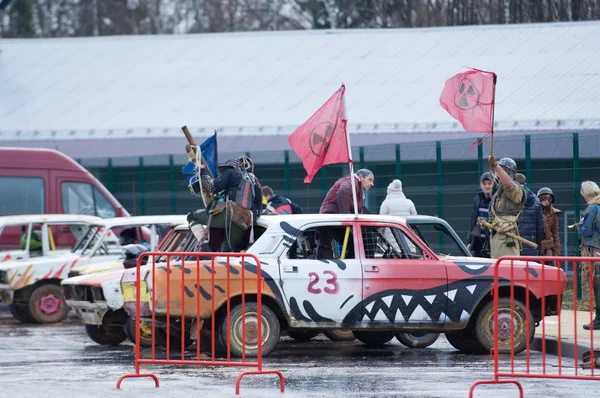 Flags car ready for fight