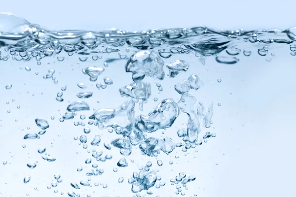 Water bubbles gas background