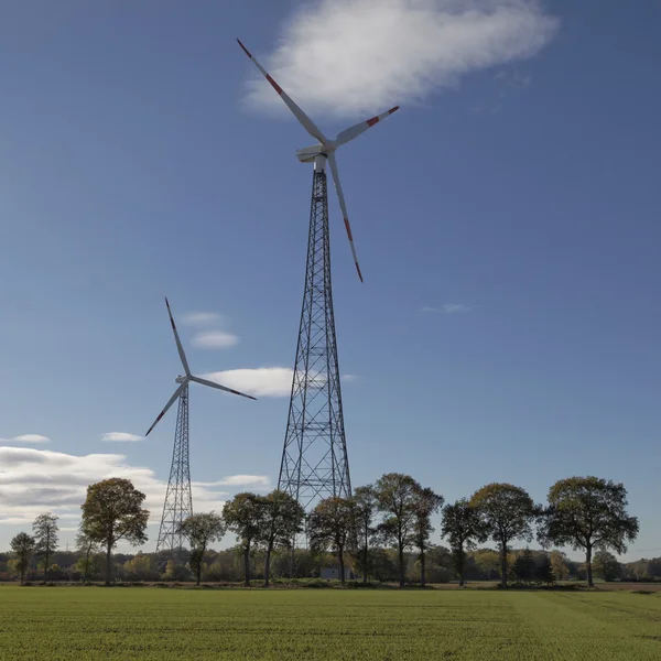 Wind power station, Osnabrueck Land region, Lower Saxony, Germany, Europe