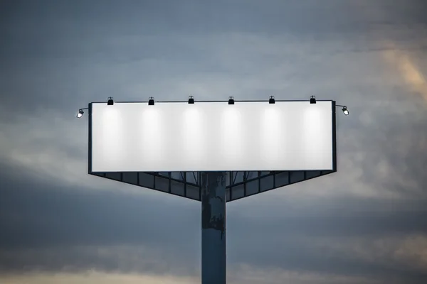 Isolated bill board