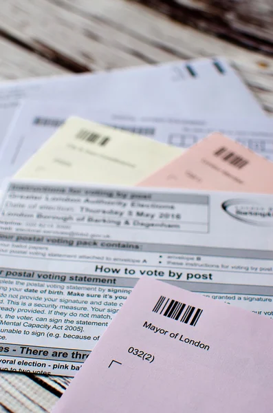 Postal voting London UK