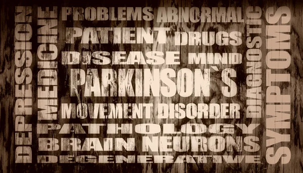 Parkinsons syndrome relative glowing words list