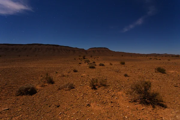 Moroccan landscape at night