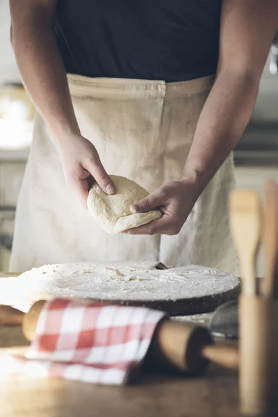 Man Baking bread