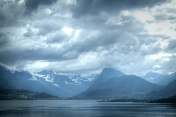 Mountains and the sea