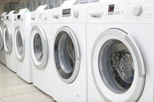 Sales of washing machines in the store