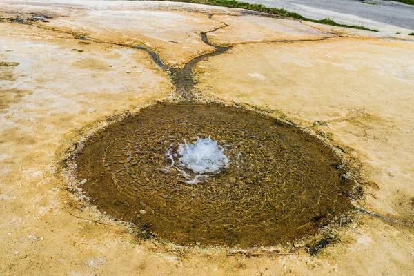 Geyser is spring intermittent discharge of water