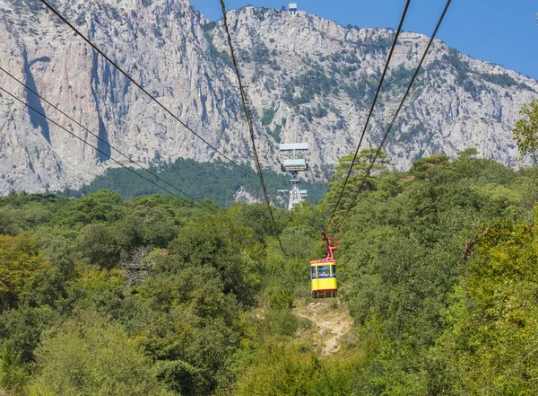 The cable car in Crimea Ai-Petri