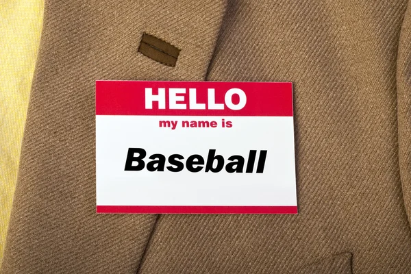 My Name is Baseball.