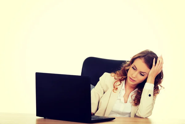 Businesswoman in business suit