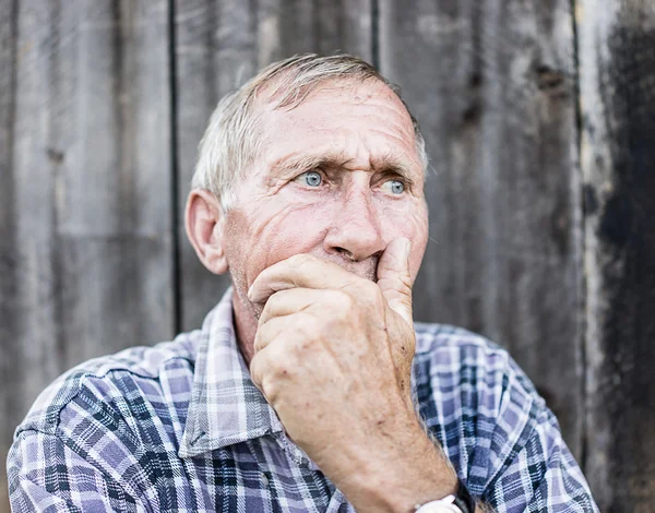 Portrait of senior man