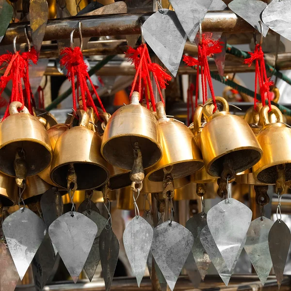 Traditional Buddhist wind bells. Myanmar (Burma)