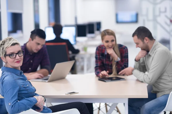 Startup business team on meeting at modern office