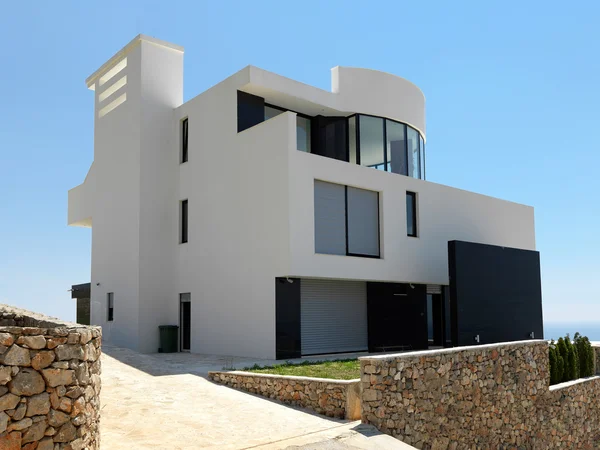 External view of a contemporary house