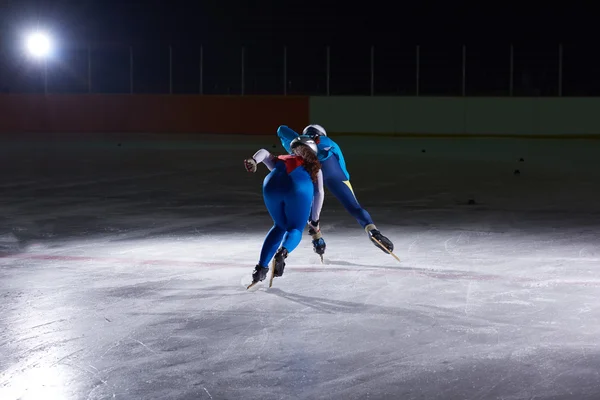 Young athletes Speed skating