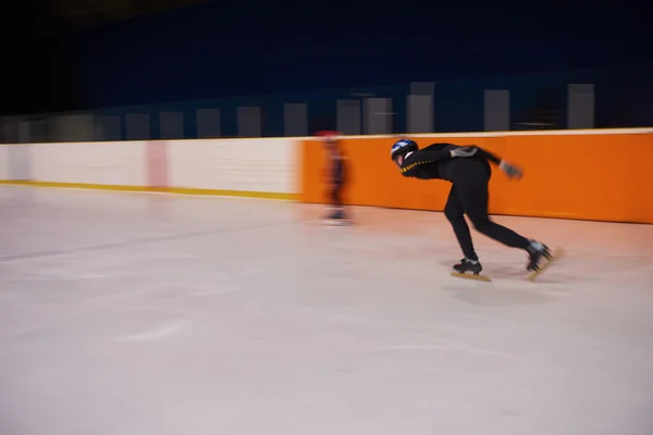 Young athletes Speed skating