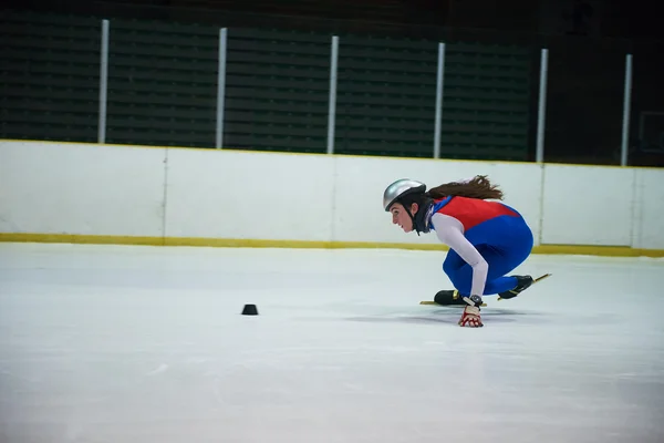 Young athlete Speed skating