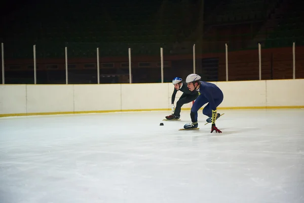 Young athletes Speed skating