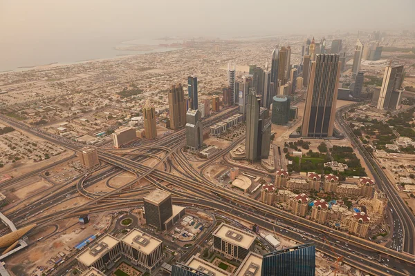 Downtown cityscape of Dubai