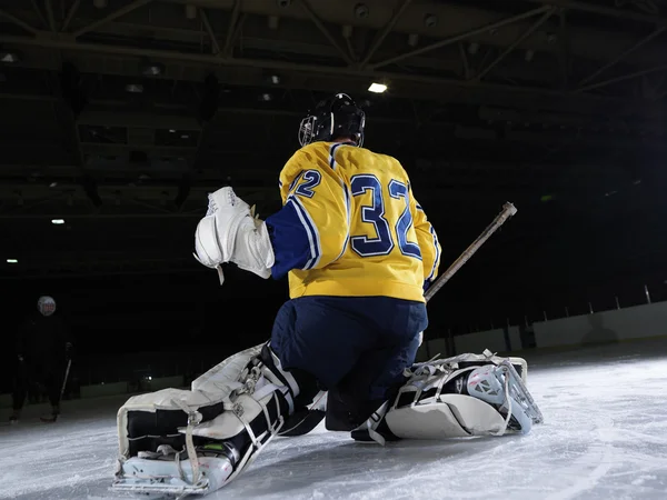 Ice hockey goalkeeper