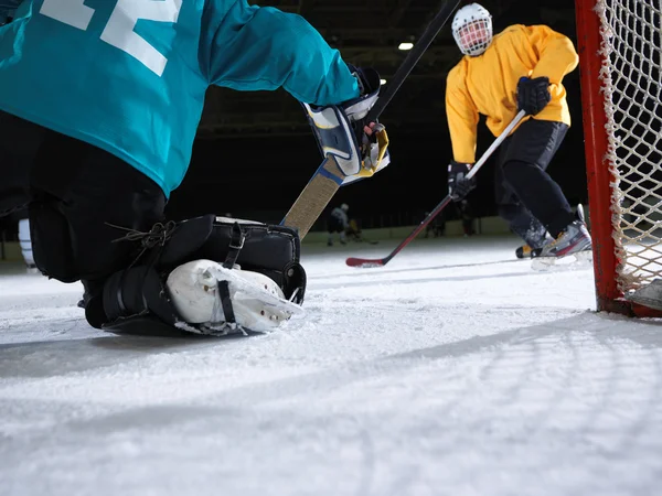 Ice hockey goalkeeper