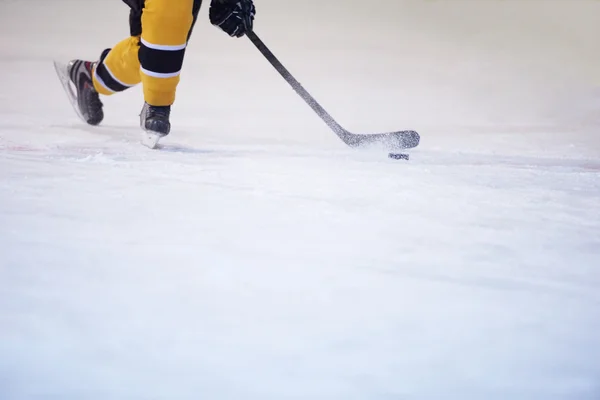 Ice hockey player in action