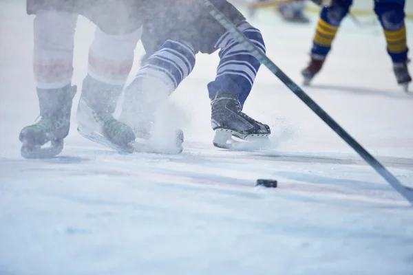 Ice hockey player in action