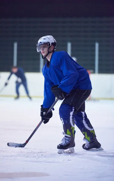 Ice hockey player in action