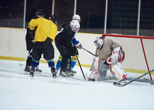 Ice hockey player in action